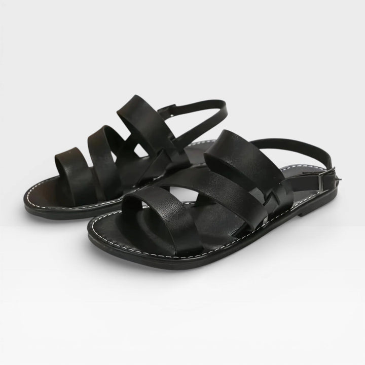 Elegant Open-Toe Women&