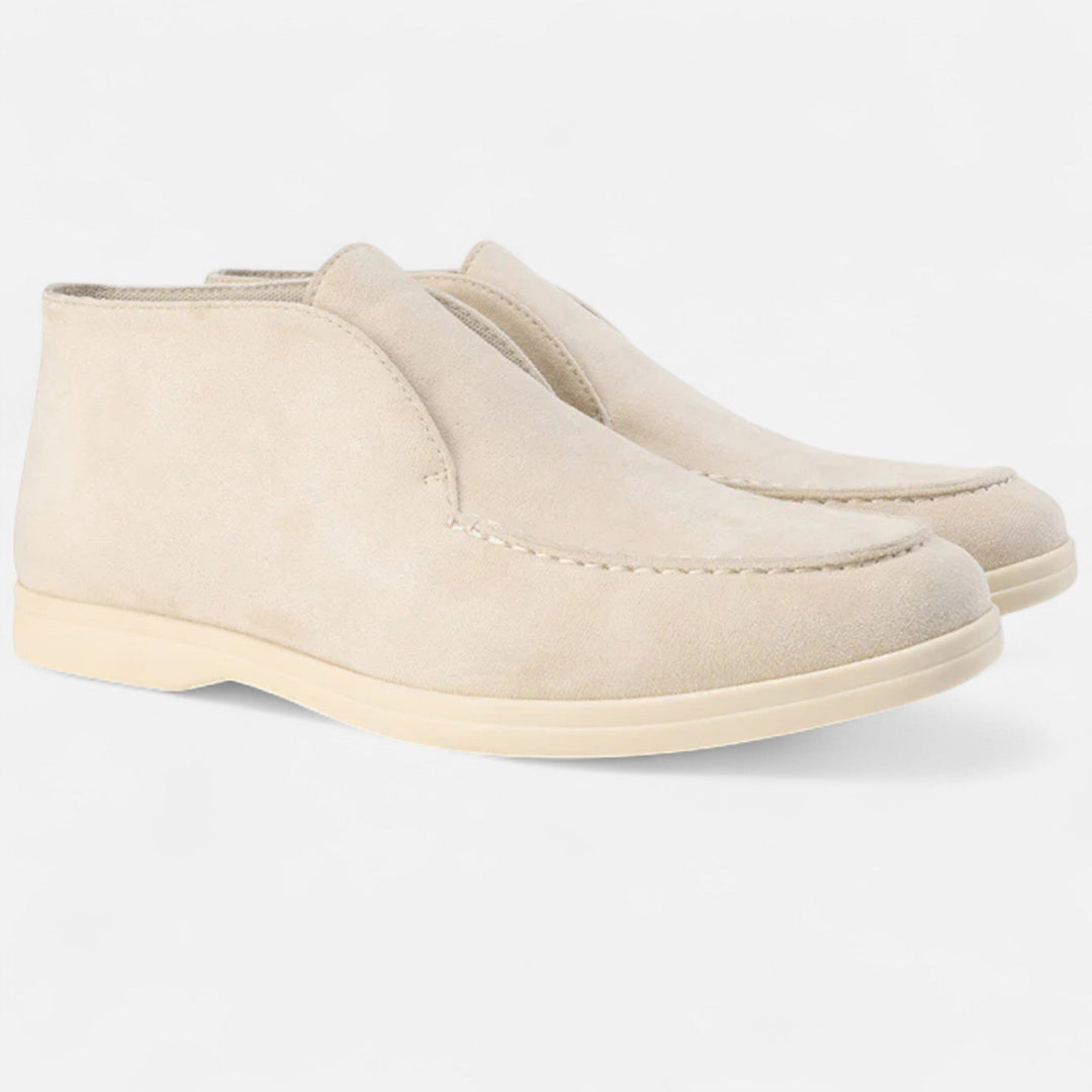 Old Money Hohe Wildleder Loafer Herren Slip-On Schuhe