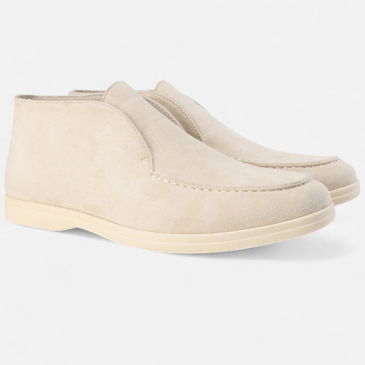 Old Money Hohe Wildleder Loafer Herren Slip-On Schuhe