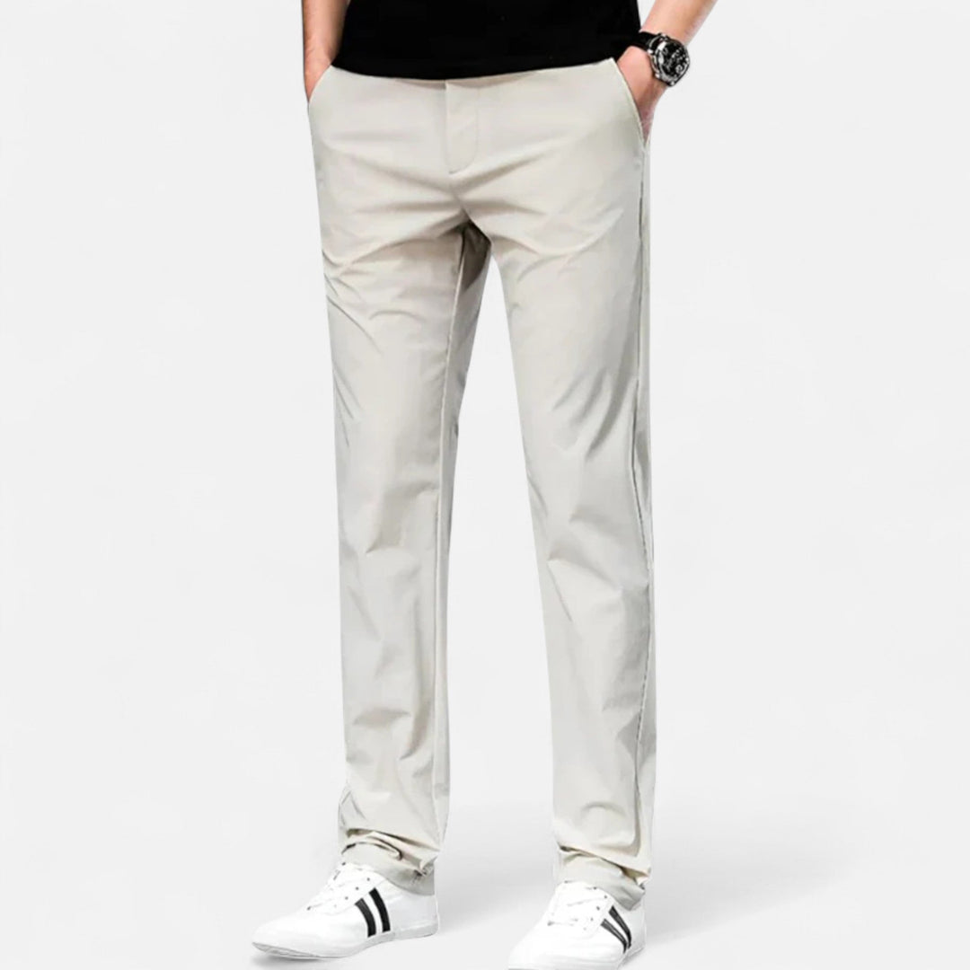 Leichte Chinohose Herren Sommer Stoffhose Casual