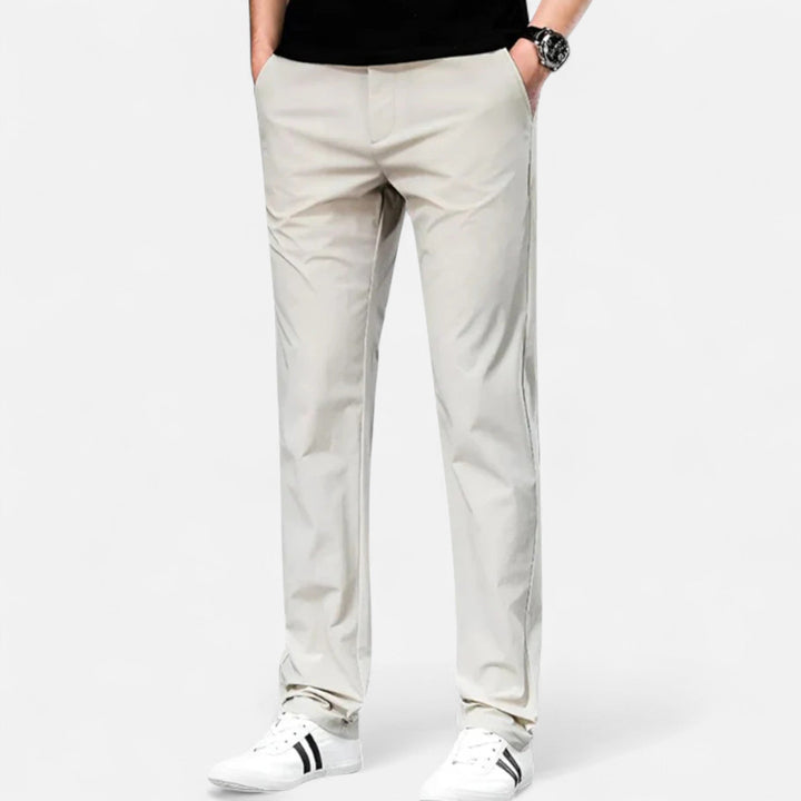Leichte Chinohose Herren Sommer Stoffhose Casual