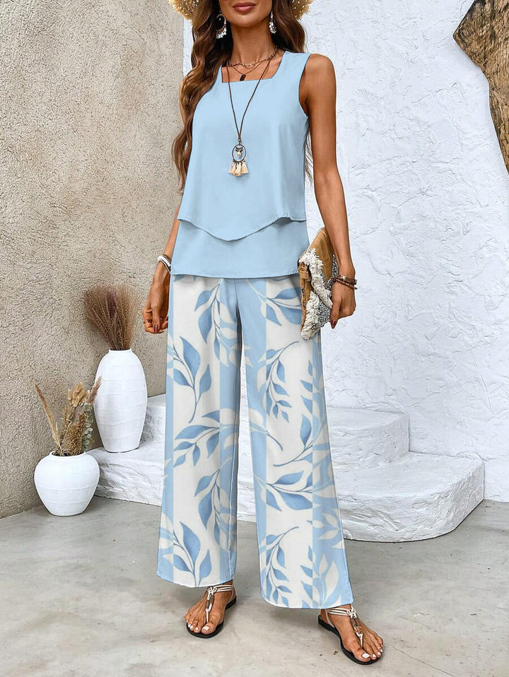 Abigail Fluid Tailored Two-Piece Trouser Set | Women&