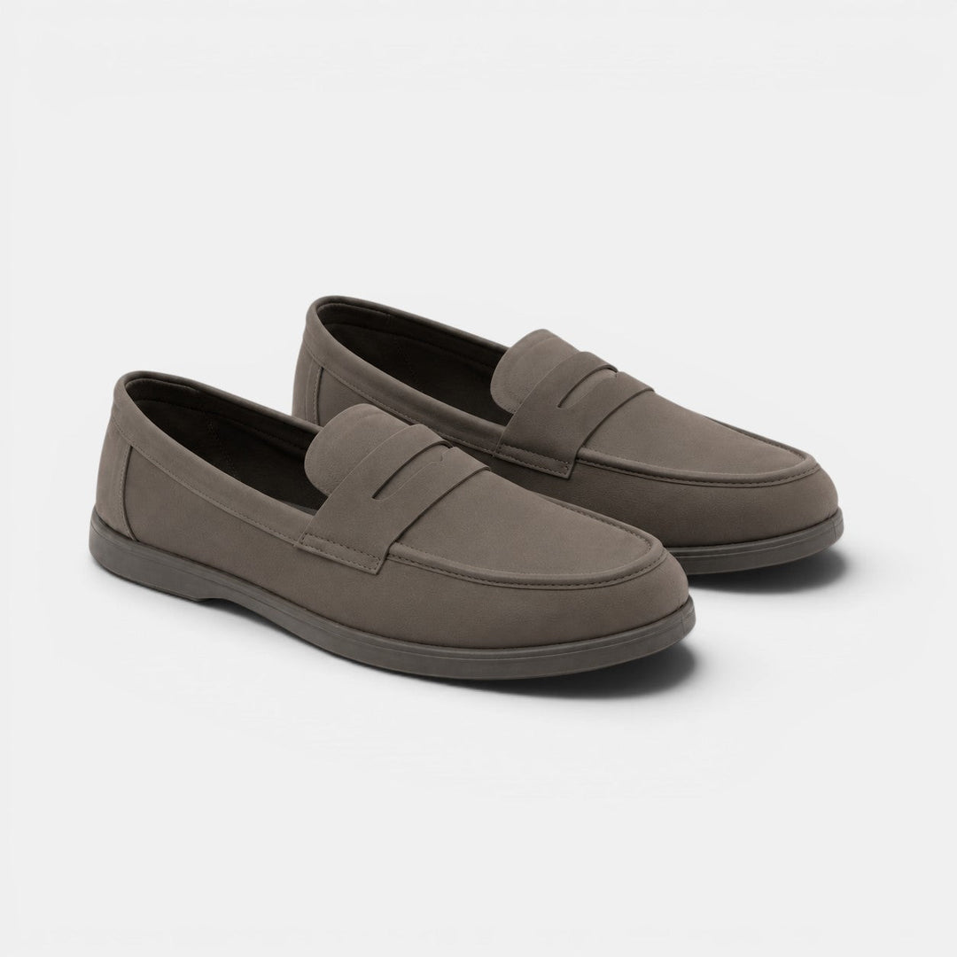 Premium Wildleder Loafer Herren Slip-On Schuhe Slipper