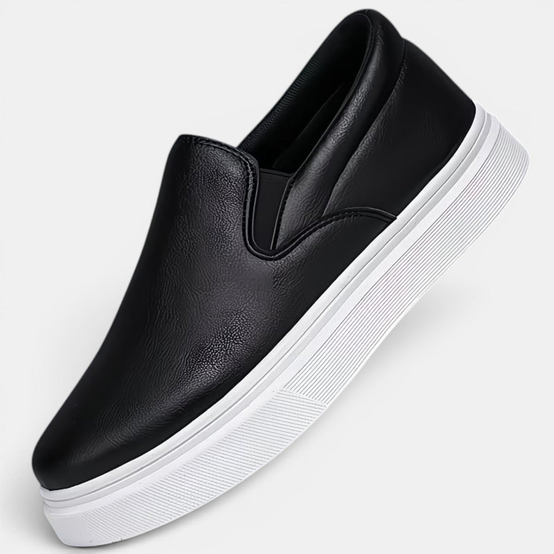 Bequeme Slip-On Komfort Sneaker Herren Freizeitschuhe