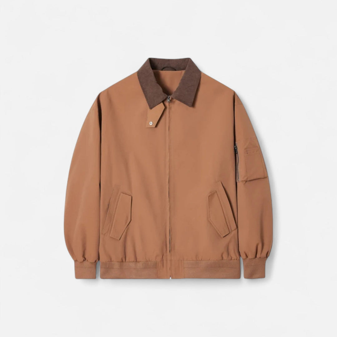 Klassische Harrington Jacke Herren Übergangsjacke