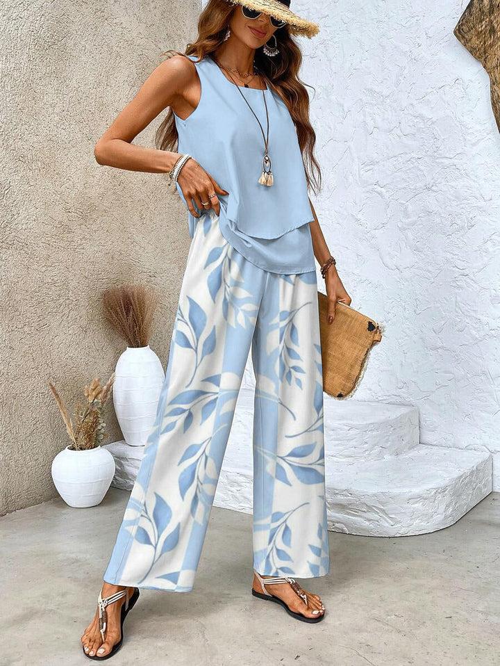 Abigail Fluid Tailored Two-Piece Trouser Set | Women&