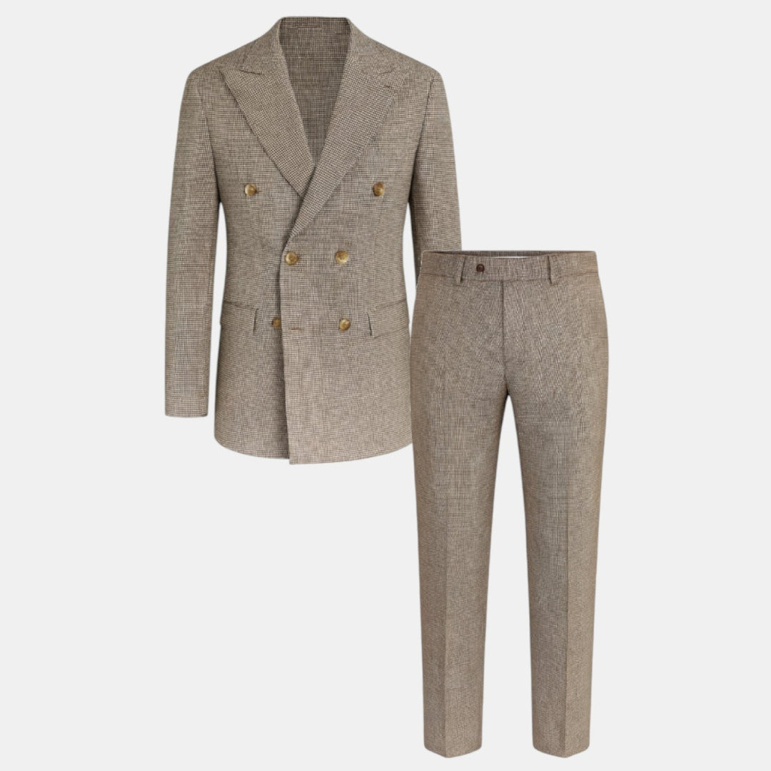 Vintage Zweiteiler Anzug Herren Elegantes Business Set