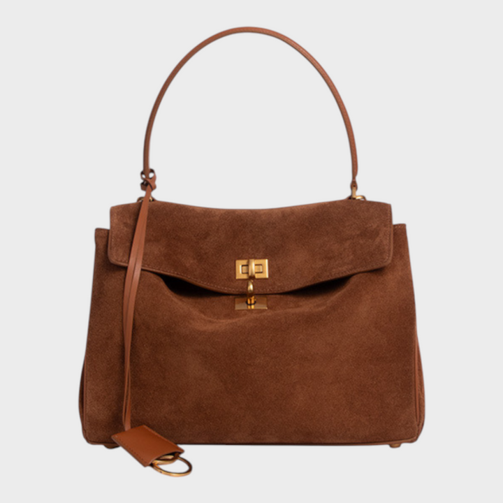 Libby Minimalist Genuine Leather Handbag | Women&