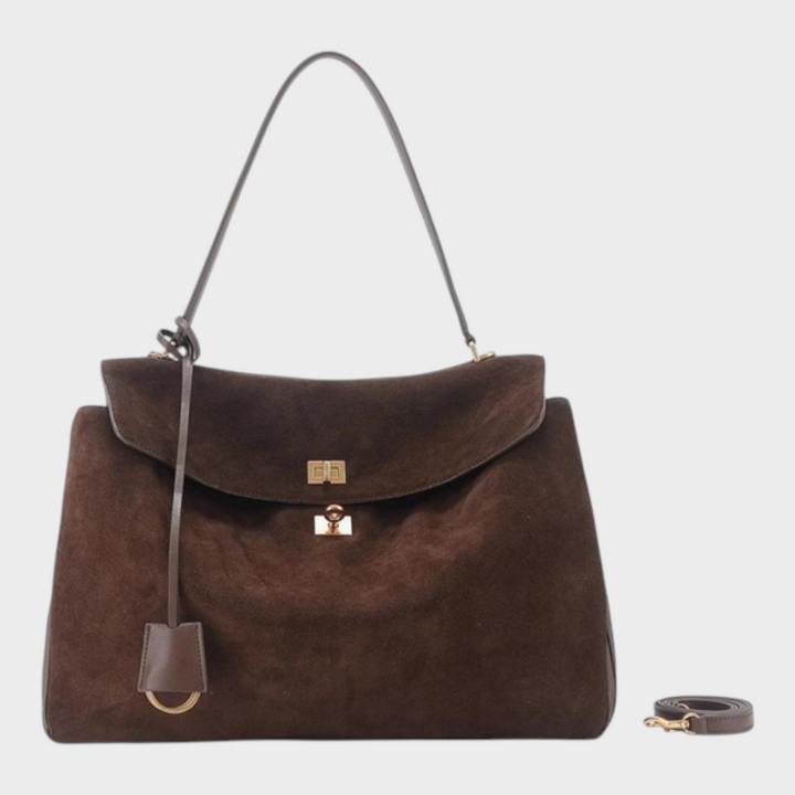 Libby Minimalist Genuine Leather Handbag | Women&
