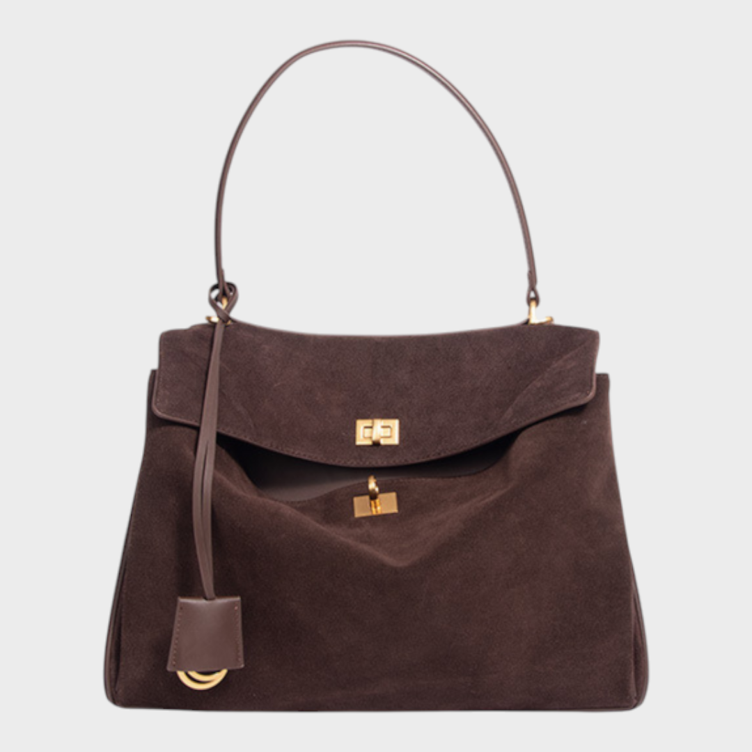 Libby Minimalist Genuine Leather Handbag | Women&
