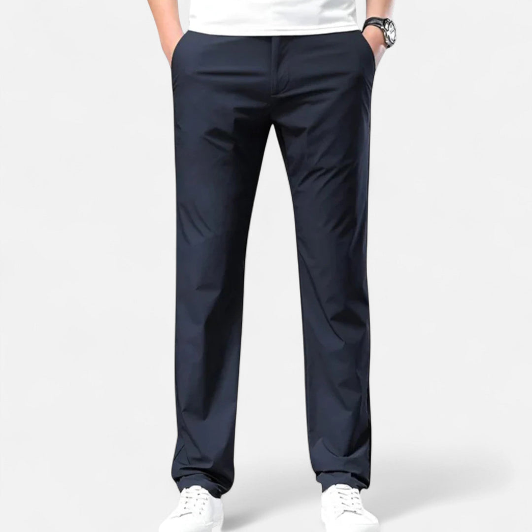 Leichte Chinohose Herren Sommer Stoffhose Casual