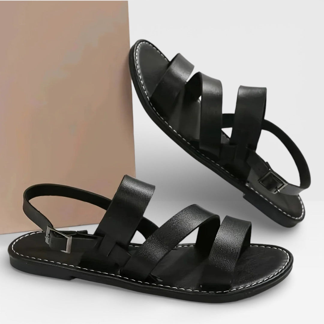 Elegant Open-Toe Women&