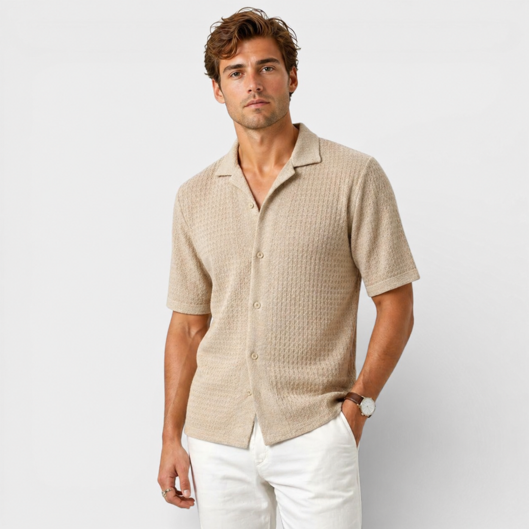 Elegantes Smart Casual Freizeithemd Herren Business