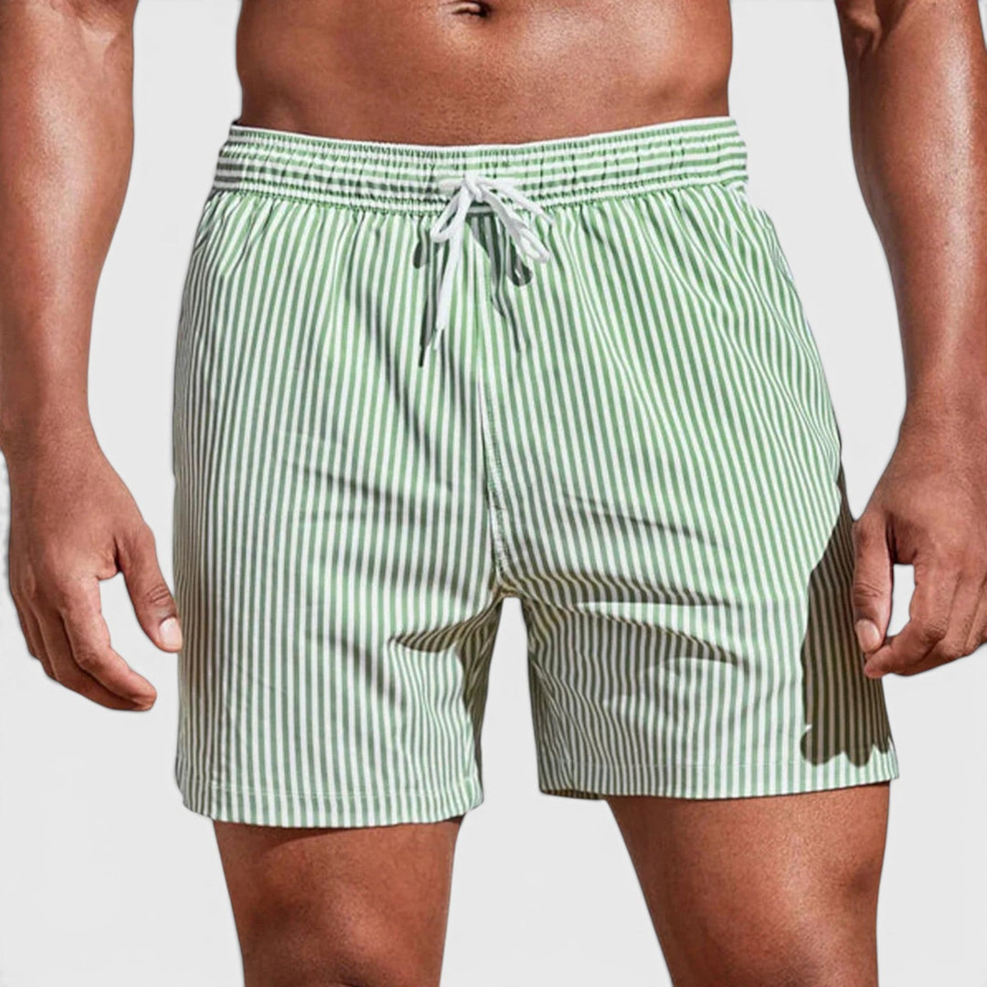 Schnelltrocknende Badeshorts Herren Schwimmhose Strand