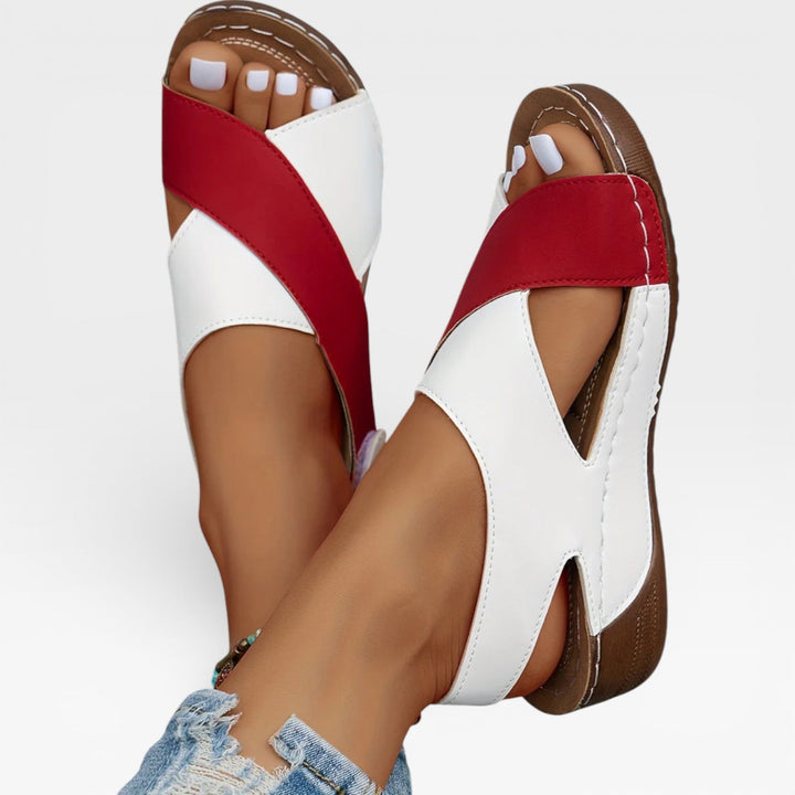 Cushioned Open-Toe Women&