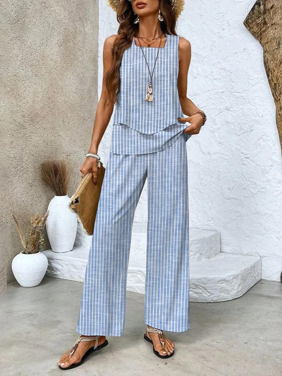 Abigail Fluid Tailored Two-Piece Trouser Set | Women&