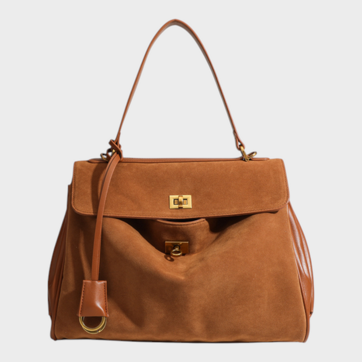 Libby Minimalist Genuine Leather Handbag | Women&