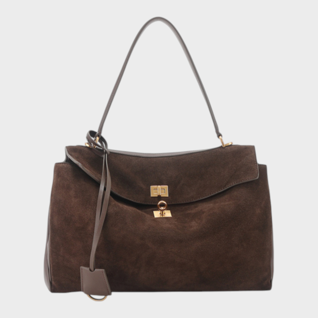 Libby Minimalist Genuine Leather Handbag | Women&