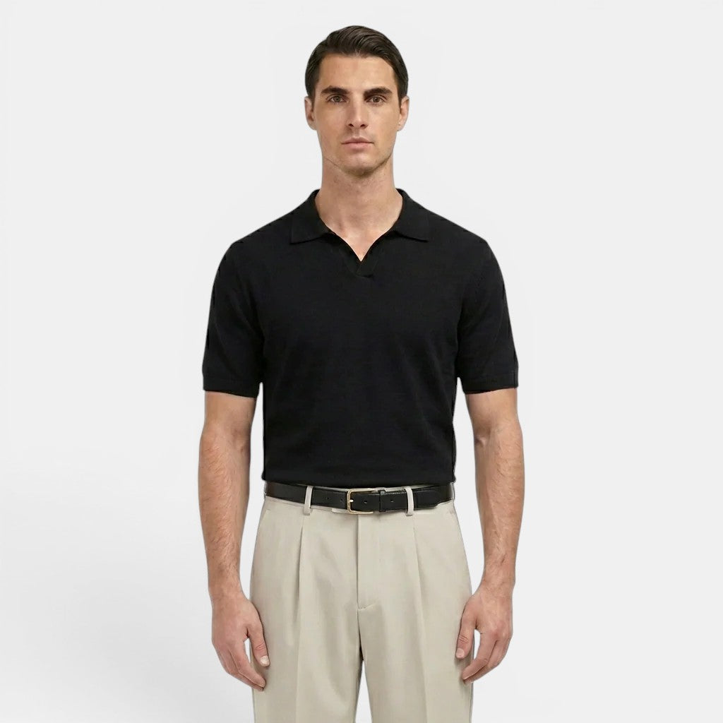 Bundfalten Geradebeinhose Herren Elegante Anzughose