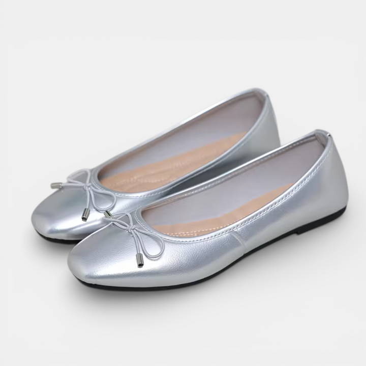 Navacava ballet flats styled — soft comfortable old money shoes