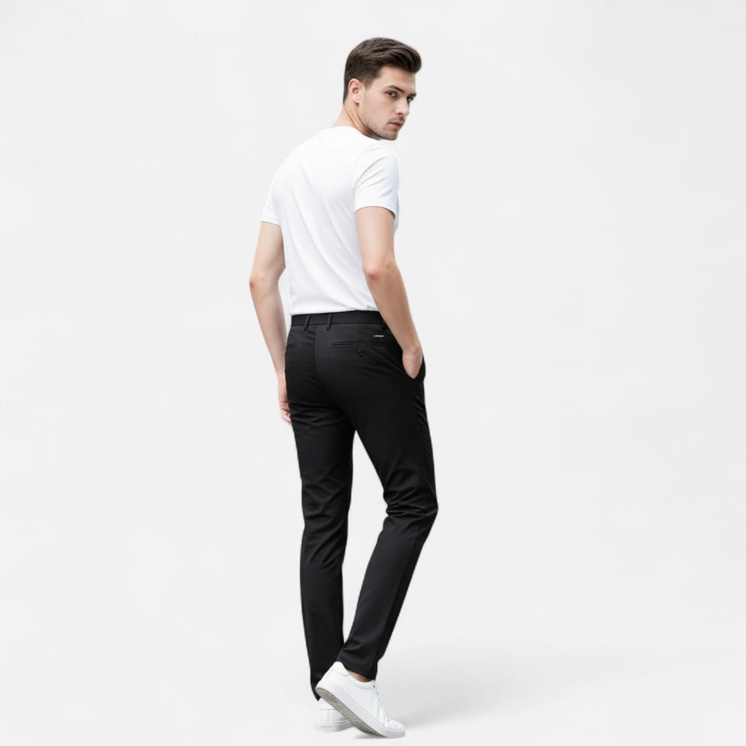 Leichte Chinohose Herren Sommer Stoffhose Casual