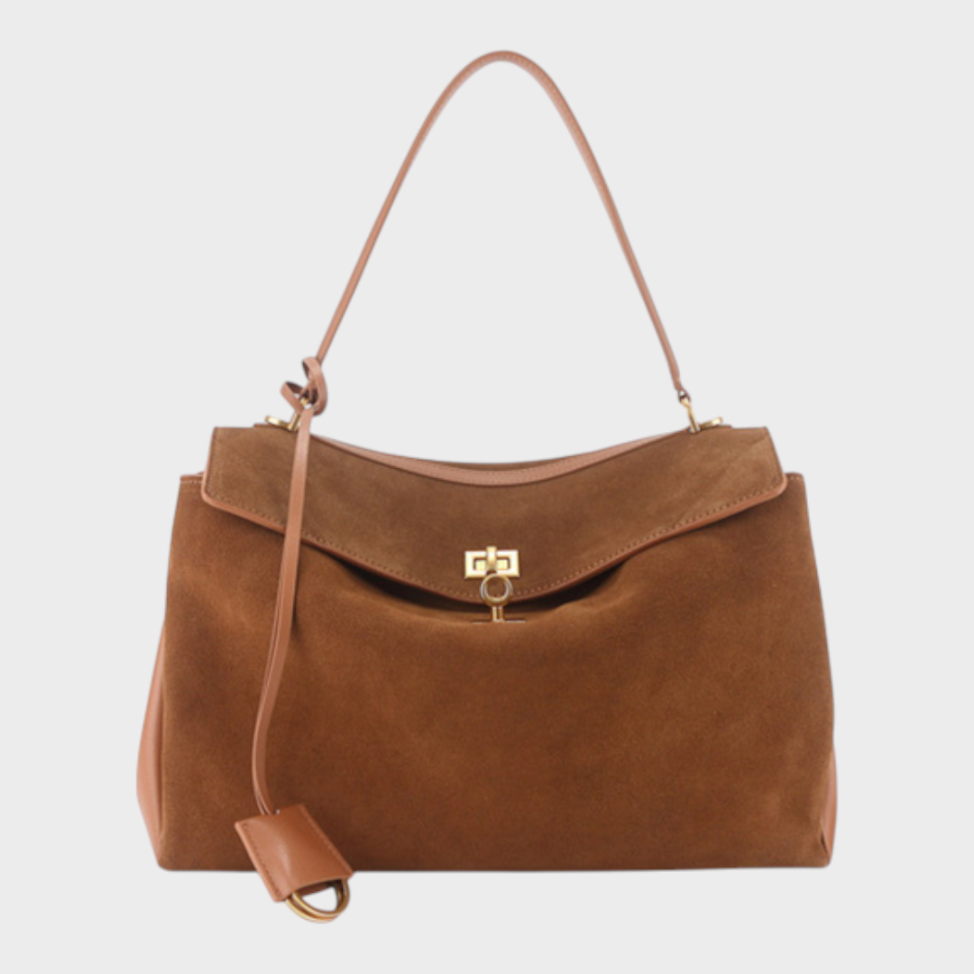 Libby Minimalist Genuine Leather Handbag | Women&