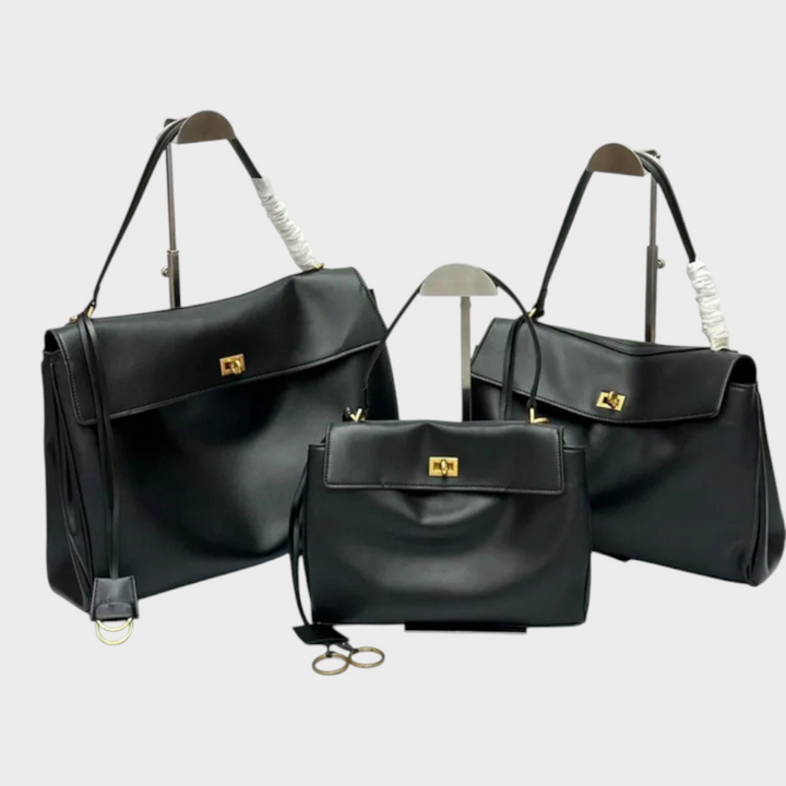 Libby Minimalist Genuine Leather Handbag | Women&
