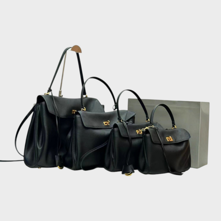 Libby Minimalist Genuine Leather Handbag | Women&