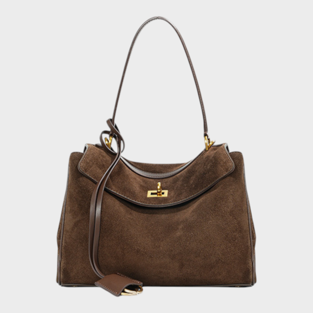 Libby Minimalist Genuine Leather Handbag | Women&