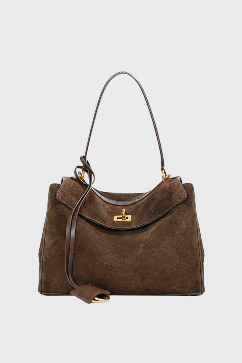 Libby Minimalist Genuine Leather Handbag | Women&