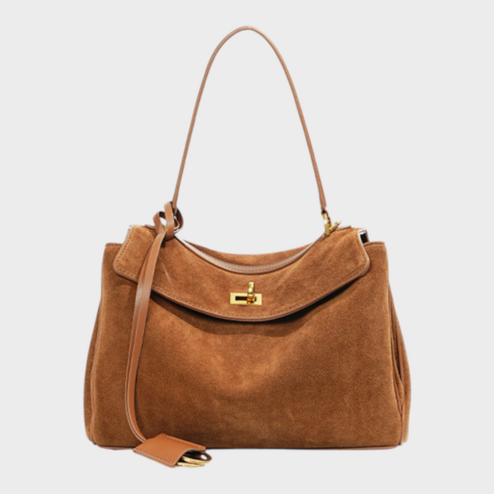 Libby Minimalist Genuine Leather Handbag | Women&