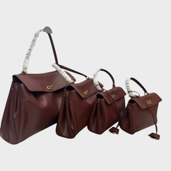 Libby Minimalist Genuine Leather Handbag | Women&