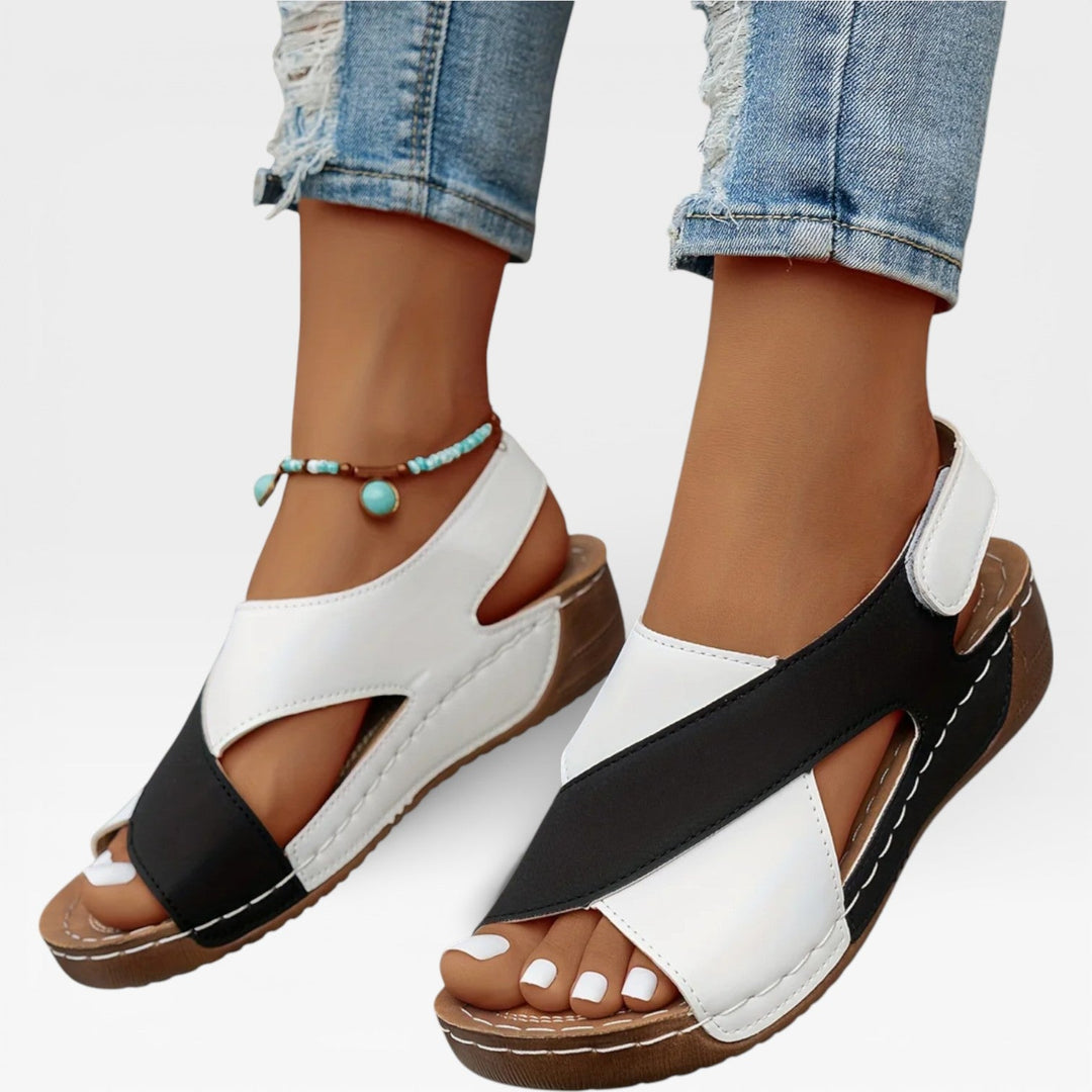 Cushioned Open-Toe Women&