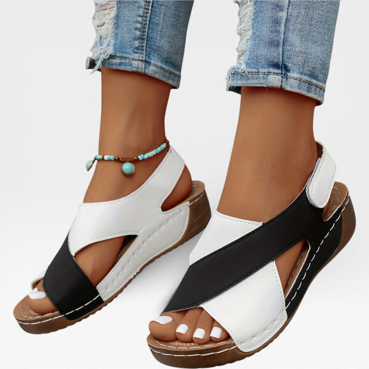 Cushioned Open-Toe Women&