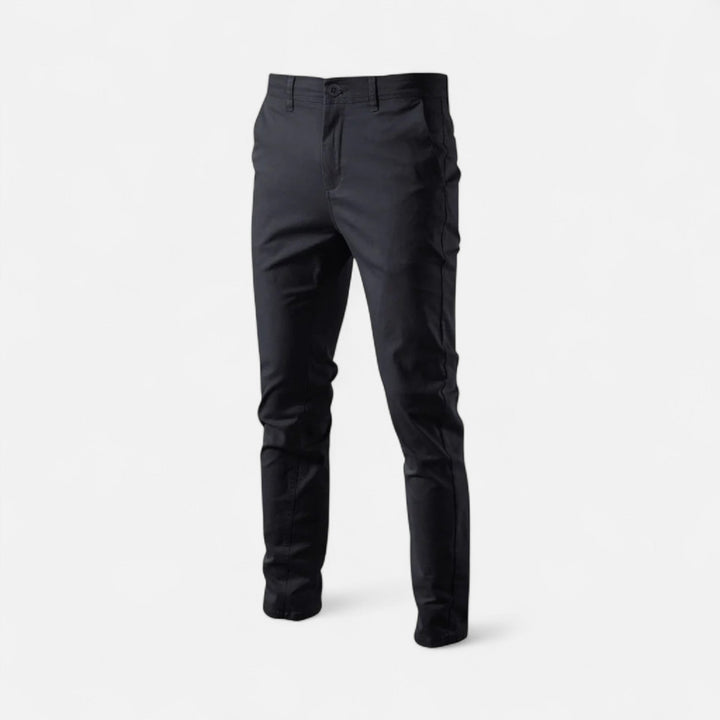 Smart Casual Chino Hose Herren Tailliert Elegant