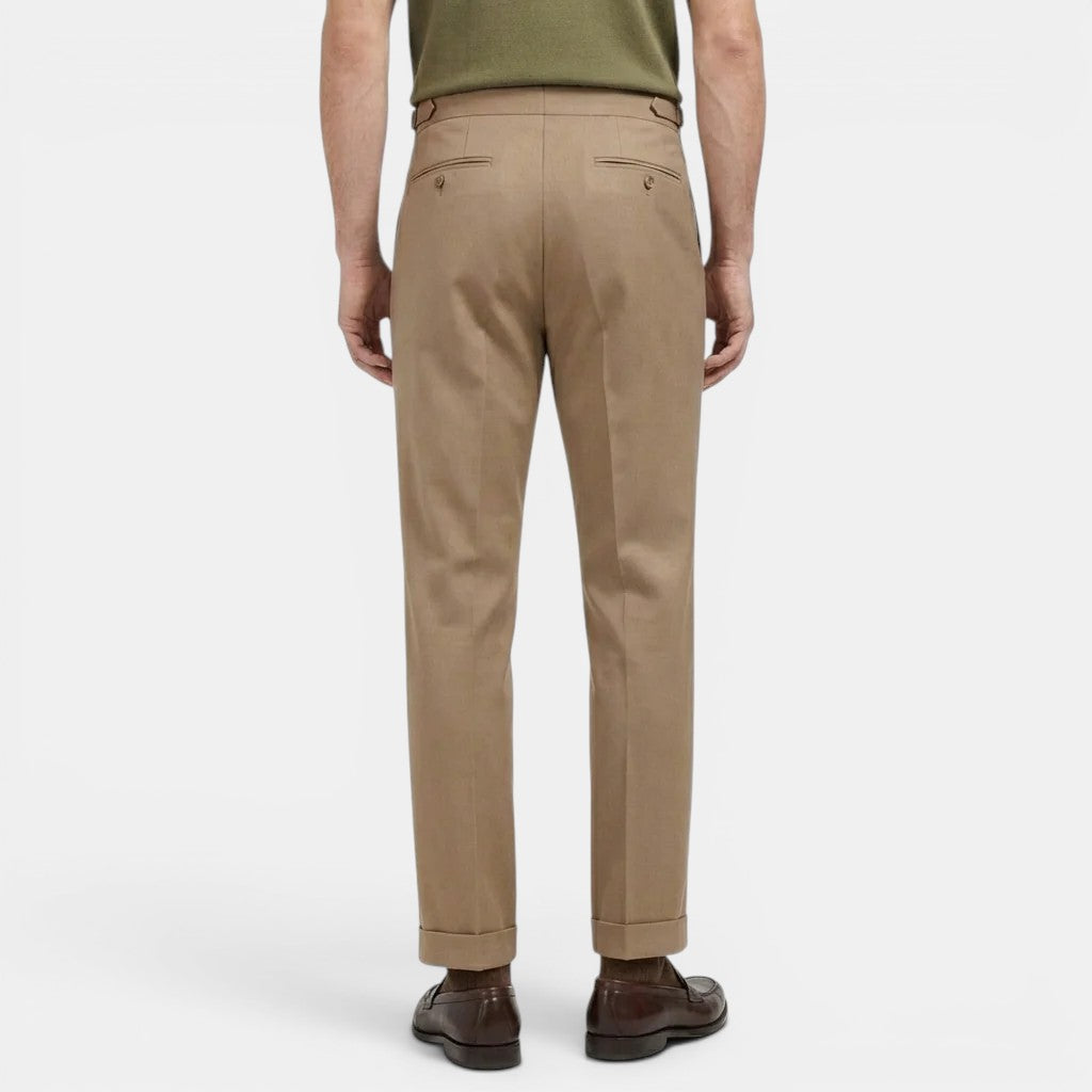 Maßgeschneiderte Hose Herren Elegante Anzughose Slim