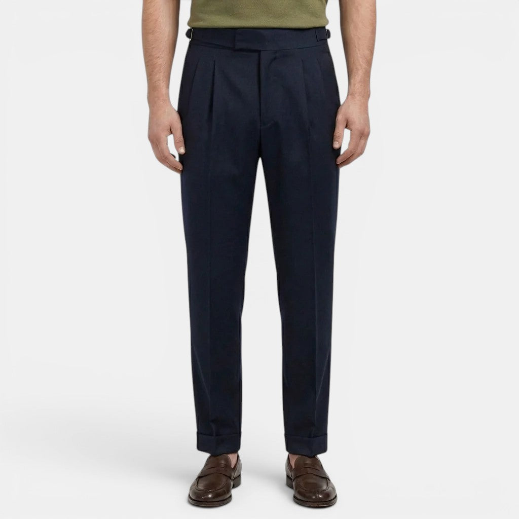 Maßgeschneiderte Hose Herren Elegante Anzughose Slim
