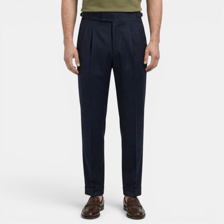 Maßgeschneiderte Hose Herren Elegante Anzughose Slim