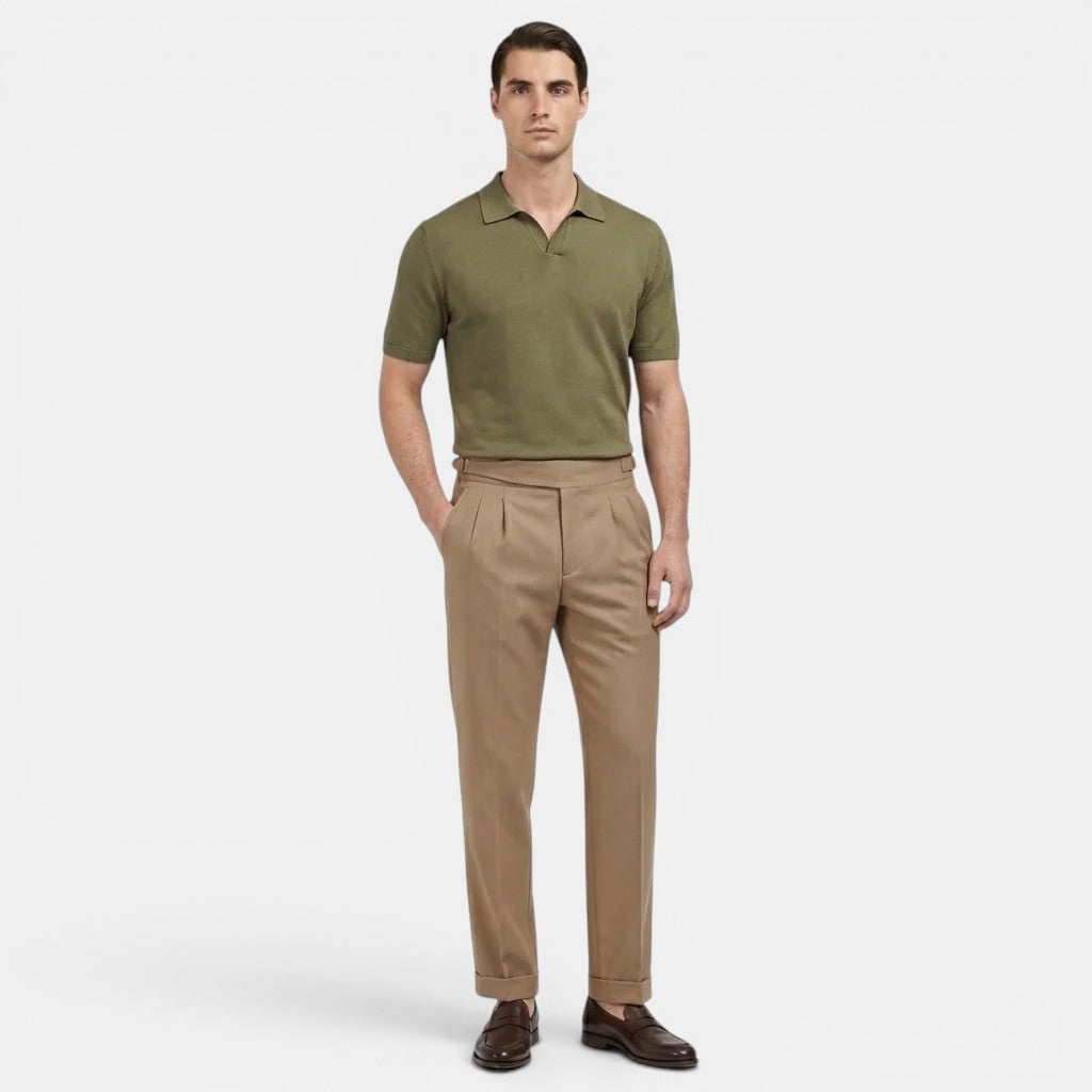 Maßgeschneiderte Hose Herren Elegante Anzughose Slim