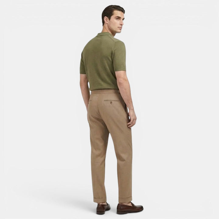 Maßgeschneiderte Hose Herren Elegante Anzughose Slim