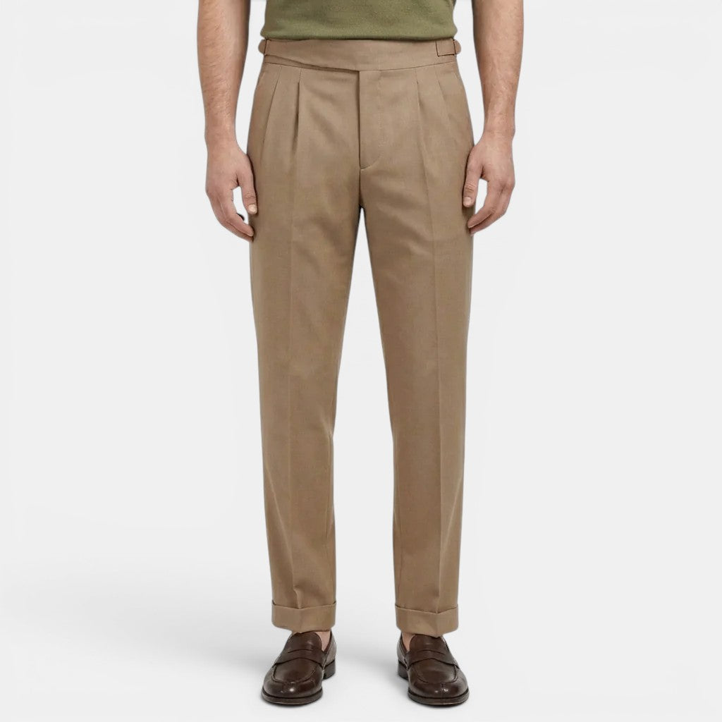 Maßgeschneiderte Hose Herren Elegante Anzughose Slim