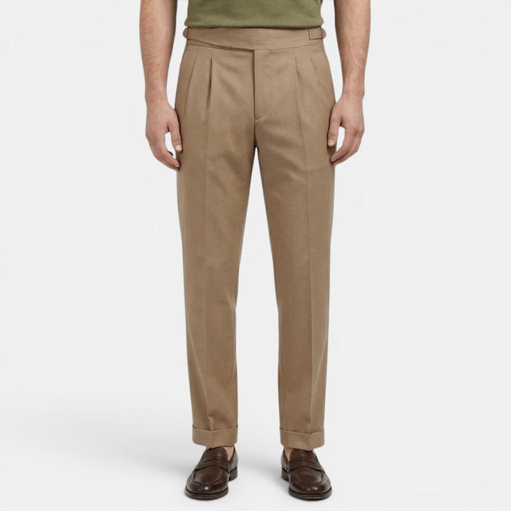 Maßgeschneiderte Hose Herren Elegante Anzughose Slim