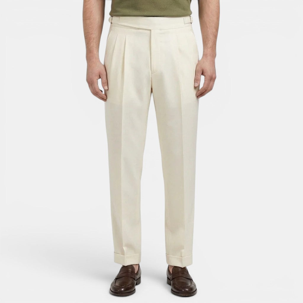 Maßgeschneiderte Hose Herren Elegante Anzughose Slim