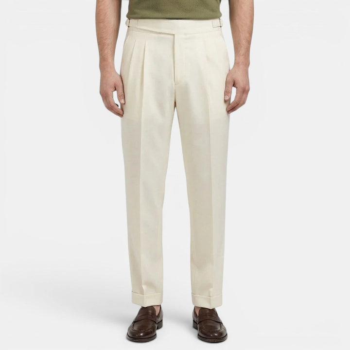 Maßgeschneiderte Hose Herren Elegante Anzughose Slim