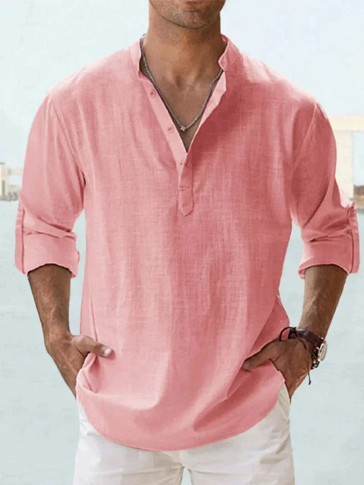 Lässiges Freizeithemd Herren Alltag Sommer Casual Hemd