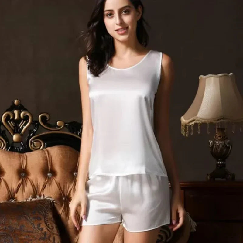 Silk Puff-Sleeve Women&