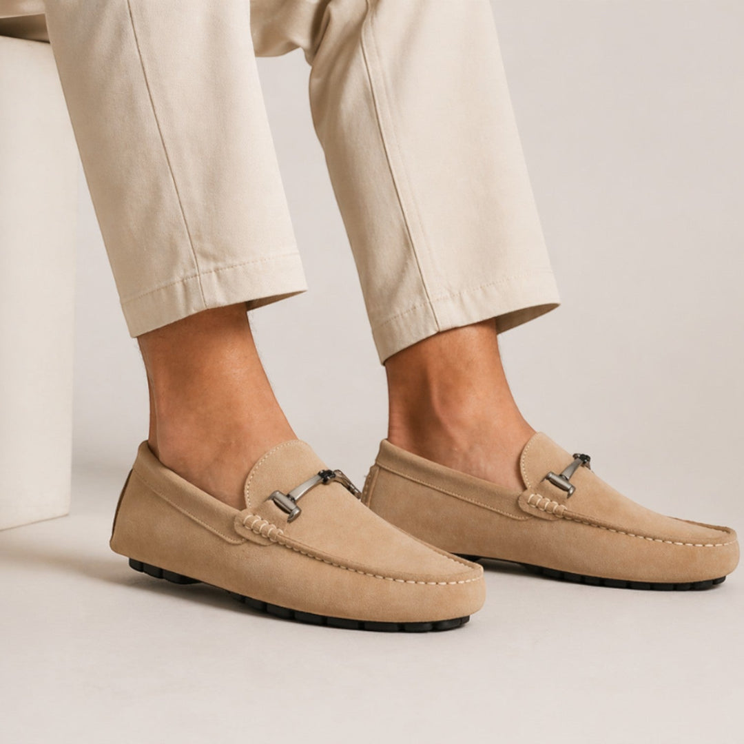 Wildleder Outdoor Sommer Loafer Herren Slip-On Schuhe