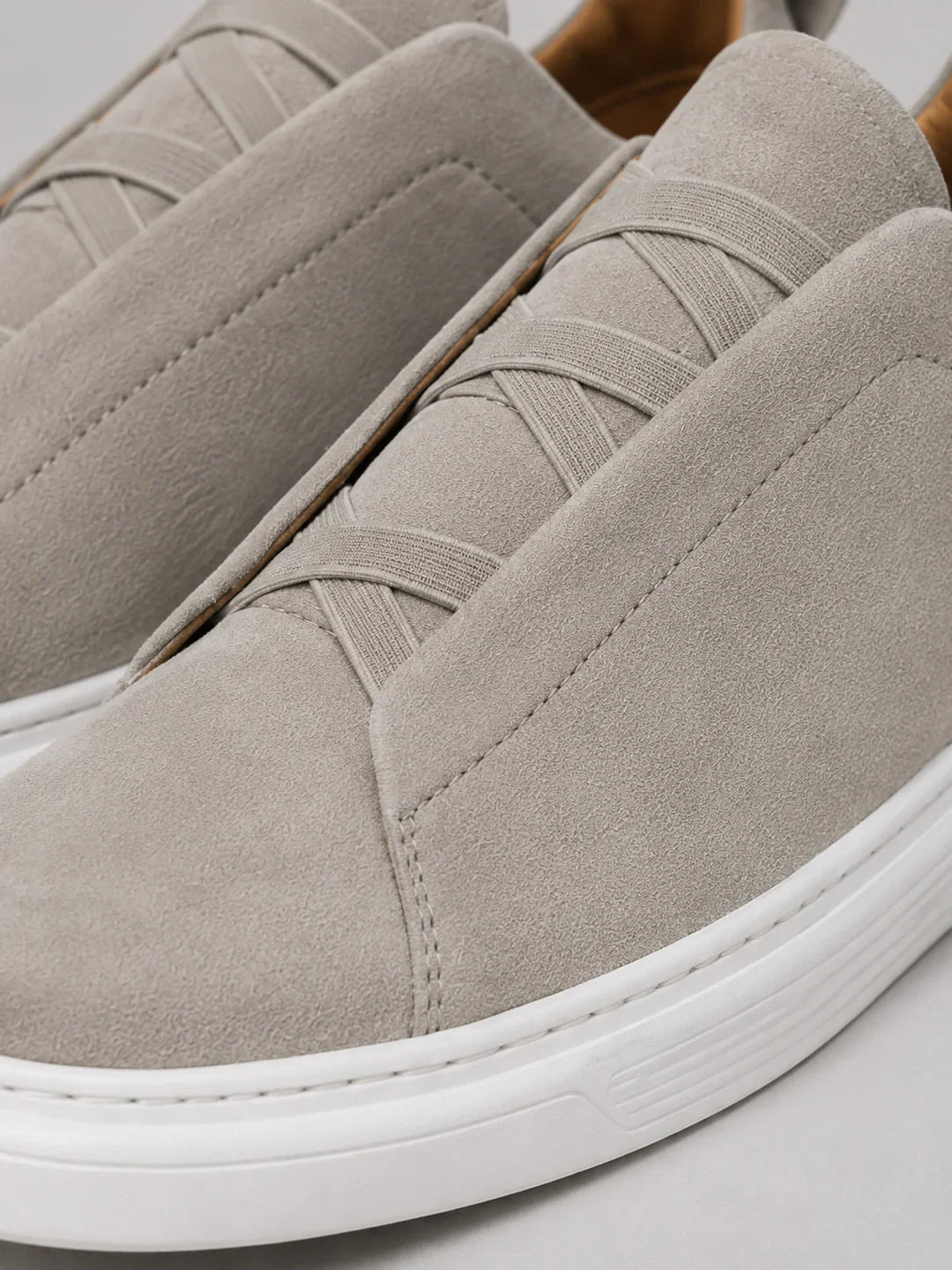 Lässige Canvas Slip-On Sneaker Herren Loafer Schuhe