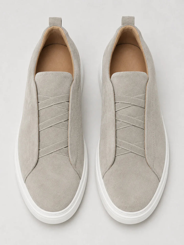 Lässige Canvas Slip-On Sneaker Herren Loafer Schuhe