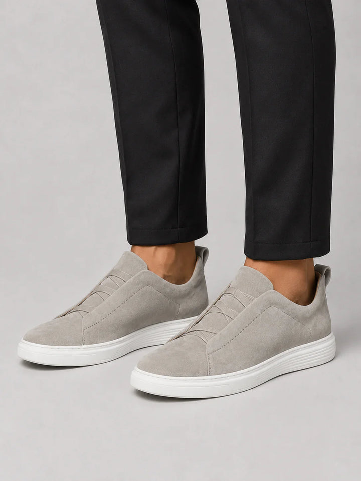 Lässige Canvas Slip-On Sneaker Herren Loafer Schuhe